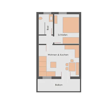 Apartment Bach Gotthard