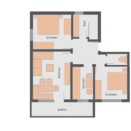 Bach Gotthard Apartment